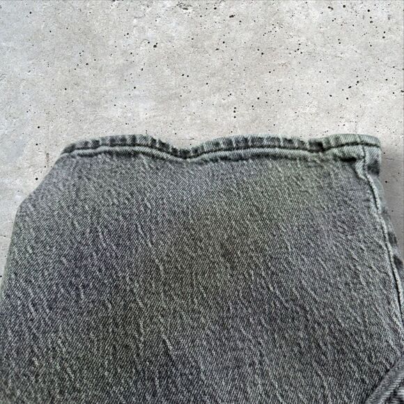 Levi’s 501 Original Fit Women's Jeans Gray Ribcage Straight Button Fly Size 30 - Picture 6 of 13